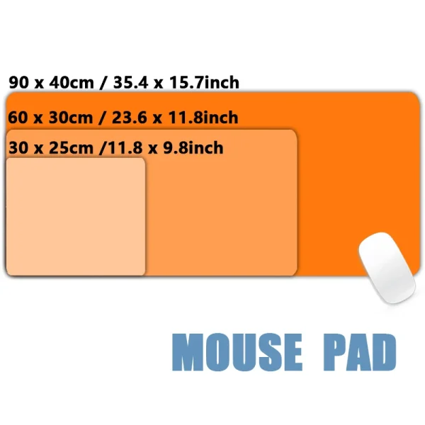 Anime To Be Hero X Mouse pad Lock Edge Desk Mat for Office Computer Keyboard
