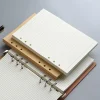 45 Sheets A5 A6 A7 Loose Leaf Notebook Refill Spiral Binder Inner Page Line Blank craft Grid Inside Paper Stationery