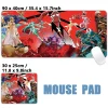 Anime To Be Hero X Mouse pad Lock Edge Desk Mat for Office Computer Keyboard