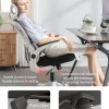 Home Office Chair Work Swivel Chairs with Wheels, Breathable Mesh Back Gaming Chair Adjustable Headrest
