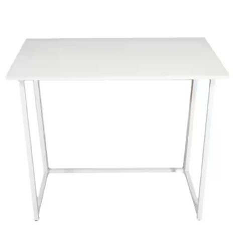 Small Desk for Small Spaces, Easy Assemble Foldable Computer Desk for Laptop,Writing Workstation for Home Office